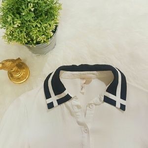 FOREVER21 black and white shirt